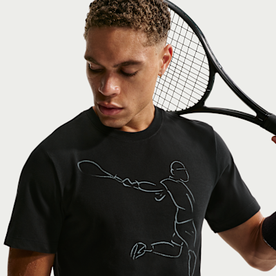 NikeCourt Men's Dri-FIT Tennis T-Shirt. Nike RO